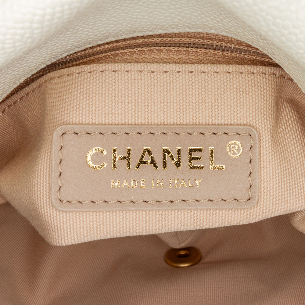 Pre-Loved Chanel Small Quilted Caviar Chain Melody Flap - Picture 5 of 10